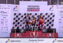 Enam Pembalap Rebut Kemenangan di Race 1 MRS Mandalika