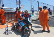 Empat Pembalap Crash di Race 2 Indonesia Junior Talent Cup 150cc MRS 2026