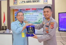 Polres Lombok Utara Jadi Lokasi Edukasi Pengolahan Sampah dalam Penelitian Akpol