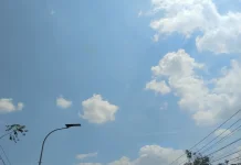 Cuaca Cerah hingga Berawan dan Potensi Hujan Ringan