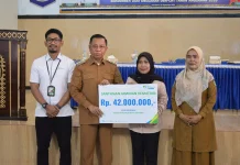 BPJS Ketenagakerjaan Bima Bayarkan Klaim Rp294 Juta