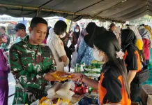 Semarak Menyambut HUT TNI Ke-81, UMKM Lokal Laris Manis Kebanjiran Pembeli