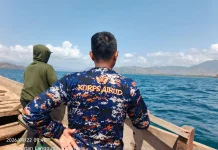 Anttisipasi Penggunaan Bahan Peledak, Sat Polairud Patroli di Teluk Waworada