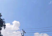 Cuaca Berawan hingga Berawan Tebal