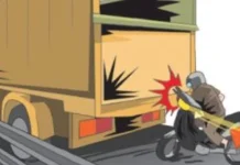 Tabrak Truk Mogok, Pemotor Tewas
