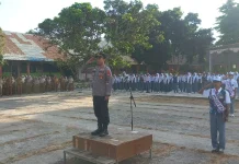 Kapolsek Wawo Ajak Pelajar Jauhi Narkoba dan Kenakalan Remaja