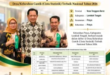 Kelurahan Praya Masuk 12 Besar Desa/Kelurahan Cantik Nasional 2026
