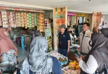 Jaga Stabilitas Pangan, Polres Lombok Utara Pantau Harga Beras