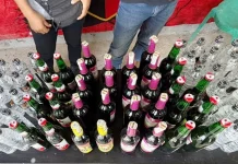 Polsek Sape Sita 80 Botol Miras dari Arak hingga Anggur Kolesom