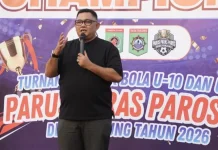Tutup Parus Paras Paros VII, Wabup Dorong Pembinaan Sepak Bola Usia Dini