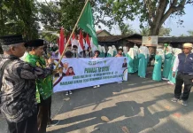 2.000 Pelajar Ikut Pawai Ta’aruf NWDI di Lingsar