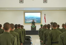 Pelatihan UT School 2026 Ditutup, Kasrem Tekankan Disiplin dan Integritas