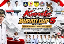 Bupati Cup 5 Lombok Tengah, Bidik Bibit Atlet Karate Berprestasi