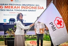 Terpilih Aklamasi, Sinta M Iqbal Pimpin PMI NTB Periode 2026-2031
