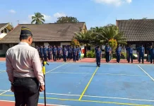Anak Binaan LPKA Lombok Tengah, Dipercaya Jadi Petugas Upacara