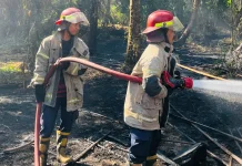 Pembakaran Sampah Picu Kebakaran Lahan di Kebon Tatar Selong