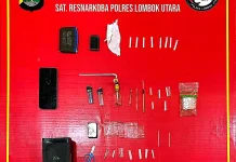 Delapan Poket Sabu Ditemukan di Kamar, Pria di Kayangan Diamankan Polisi