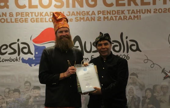 Student Exchange SMAN 2 Mataram and CCG Australia Strengthens Global Learning