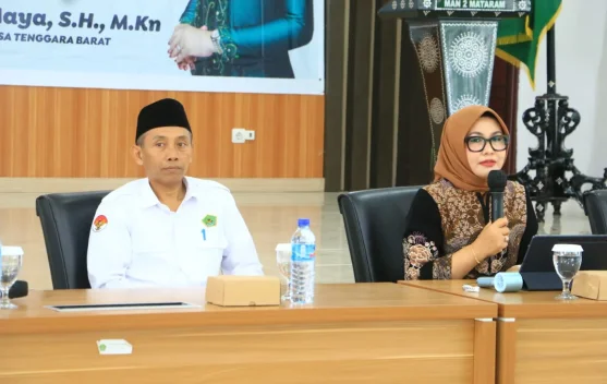 Tanamkan Nilai Kebangsaan Siswa, Sosialisasi 4 Pilar MPR RI Digelar di MAN 2 Mataram