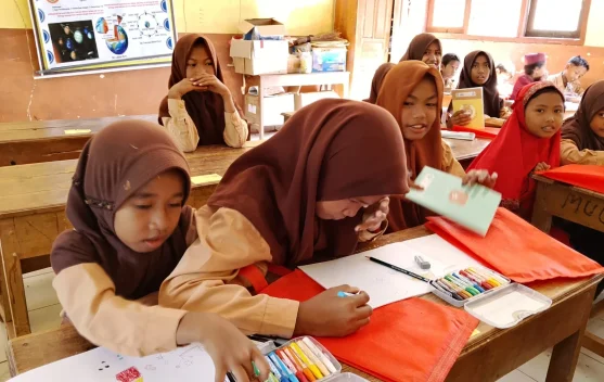 Nabila Menggambar Mimpi hingga Bercita-cita Ingin Jadi Polwan
