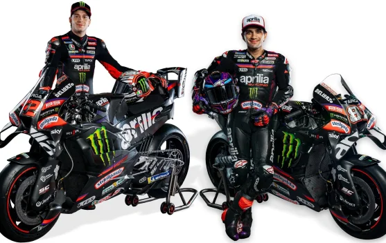 Monster Energy Resmi Gandeng Aprilia Racing, Jadi Sponsor Utama Mulai MotoGP 2027