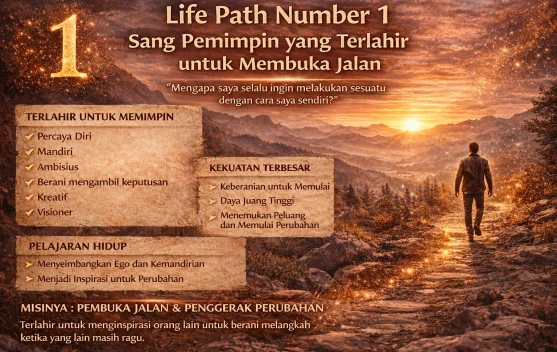 Life Path Number 1: Sang Pemimpin yang Terlahir untuk Membuka Jalan