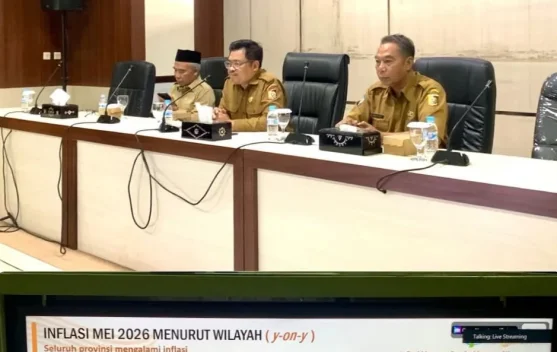 TPID Lotim Ikuti Rakor Inflasi Nasional, Bahas  Stabilitas Harga Pangan
