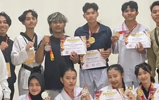 Mahasiswa Universitas Bumigora Raih 9 Prestasi di Kejuaraan Taekwondo Regional