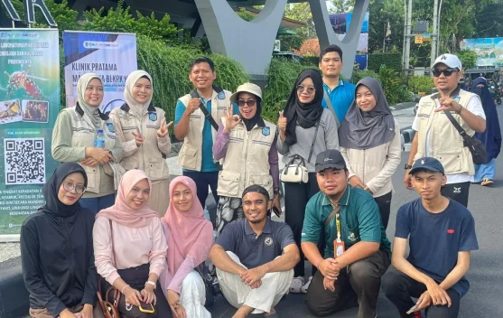 BLKPK NTB dan Mahasiswa Unram Gelar Cek Kesehatan Gratis di CFD Udayana