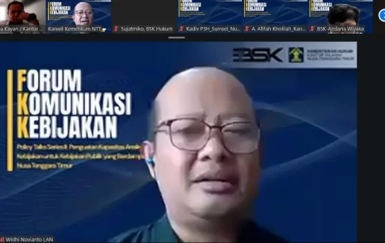 Kanwil Kemenkum NTB Ikuti Policy Talks FKK Wilayah 2026