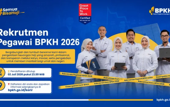 BPKH Buka Lowongan Kerja, Sediakan Sembilan Formasi Strategis