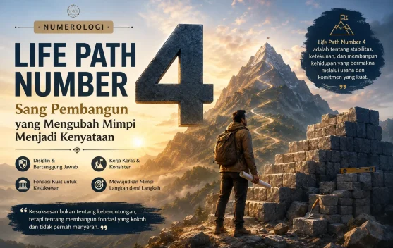 Life Path Number 4: Sang Pembangun yang Mengubah Mimpi Menjadi Kenyataan