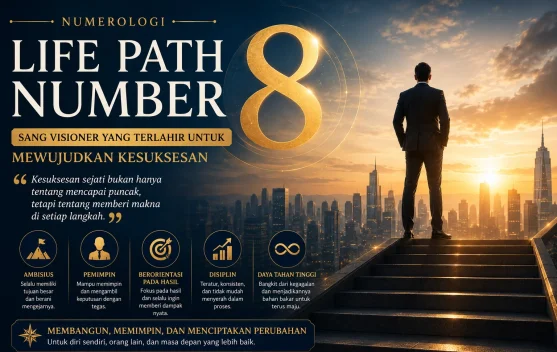 Life Path Number 8: Sang Visioner yang Terlahir untuk Mewujudkan Kesuksesan