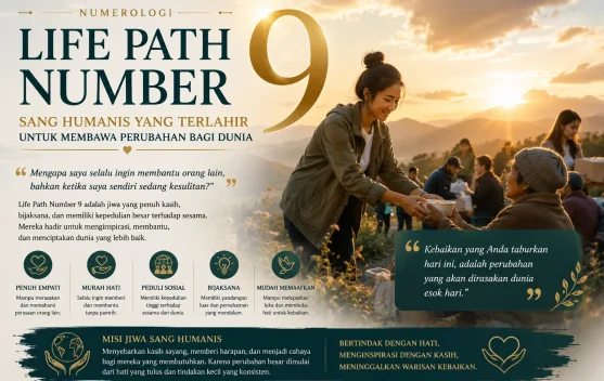 Life Path Number 9: Sang Humanis yang Terlahir untuk Membawa Perubahan bagi Dunia
