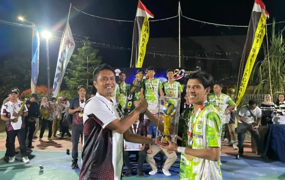 Desa Teniga Juarai Kapolres Cup 2026, Polres Lotara Dorong Pembinaan Atlet Voli