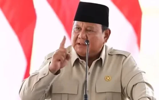 Prabowo: Hukum Harus Tegak untuk Semua, Termasuk Koruptor