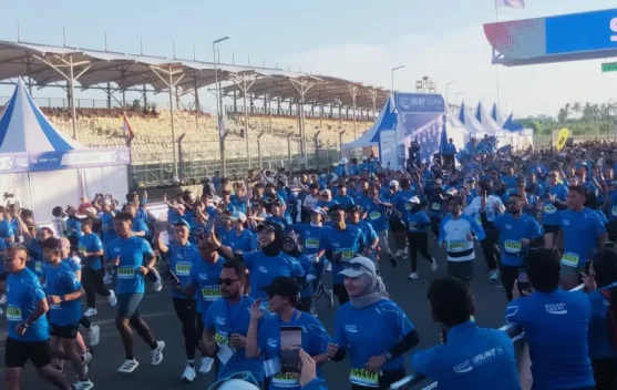 9.200 Pelari Ramaikan Pocari Sweat Run di Mandalika