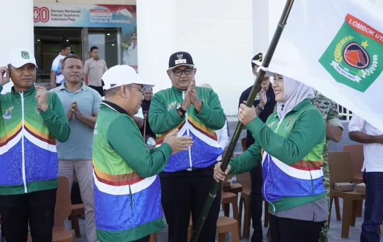 KLU Resmi Kirim 303 Atlet dan Ofisial ke Ajang Porprov NTB 2026