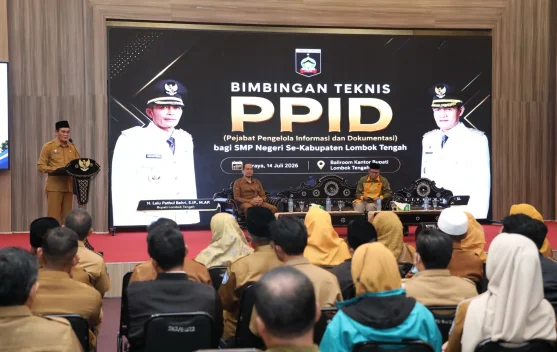 Pemkab Loteng Dorong Layanan Informasi Sekolah Lebih Transparan