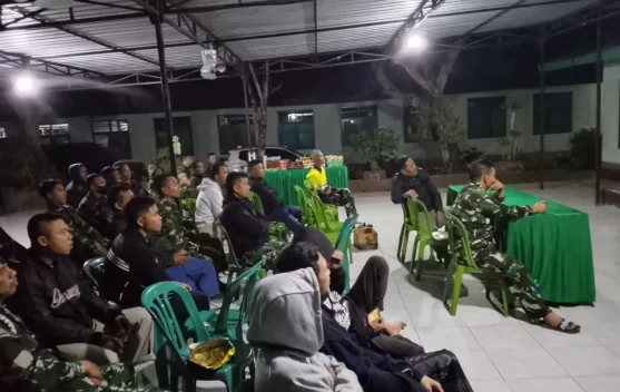 Koramil Se-Lombok Tengah Gelar Nobar Piala Dunia 2026 Bersama Masyarakat