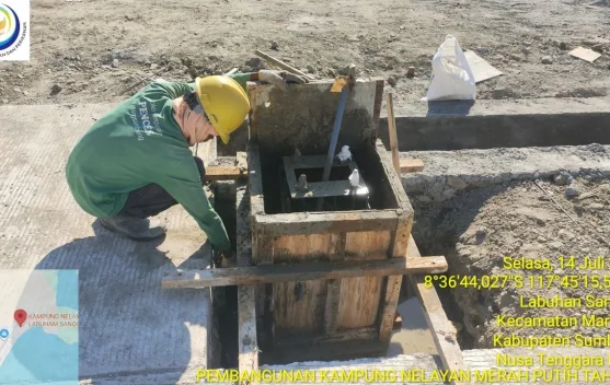 Progres KNMP Labuhan Sangoro Capai 72 Persen