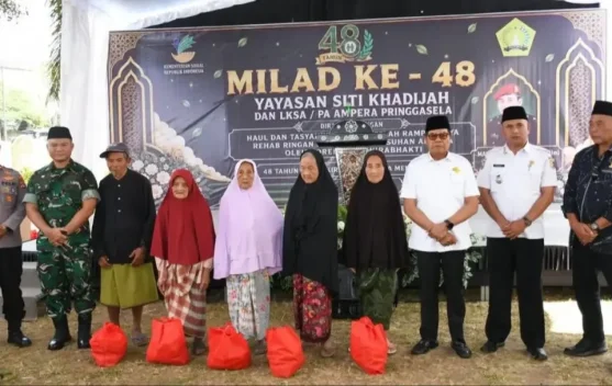 Bupati Lotim Bantu Rp200 juta Pembangunan Lanjutan Panti Asuhan Ampera
