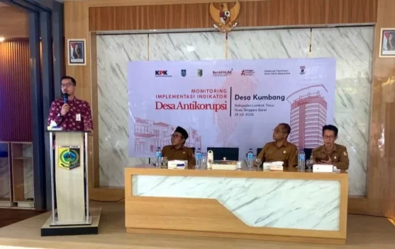 Pemkab Lotim dan KPK Perkuat Tata Kelola Desa Antikorupsi