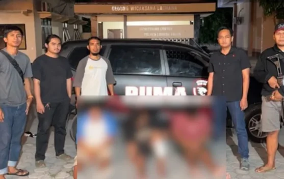 Tim URC Polres Lombok Timur Bertindak Cepat Tiga Pelaku Curanmor Diamankan