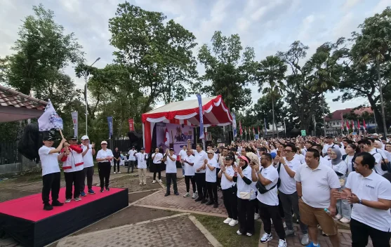 BI NTB Gaungkan Cinta Rupiah lewat Fun Walk RINJANI