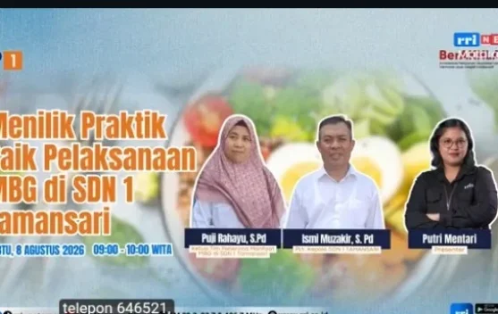 MBG di SDN 1 Taman Sari Jadi Praktik Baik, Bentuk Karakter dan Dukung Gizi Siswa