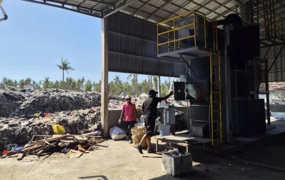 Insinerator Park Pyro Jadi Solusi Tepat Pengelolaan Sampah di Gili Trawangan