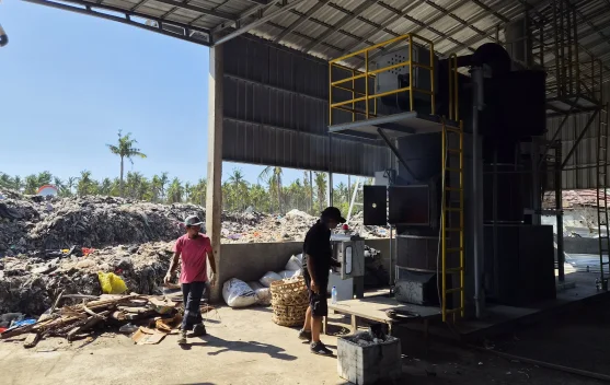 Gili Trawangan Andalkan Insinerator Korea Tekan Timbunan Sampah