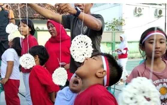 Lomba 17-an di Koramil Selong, Menjaga Semangat Merdeka lewat Tawa dan Kebersamaan