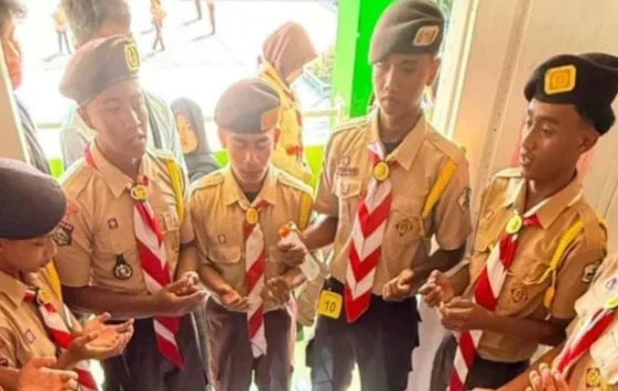 Pramuka Jadi Wadah Pembentukan Karakter Siswa SMAN 2 Mataram